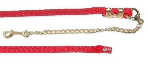 10ft Poly Lead Rope with Chain